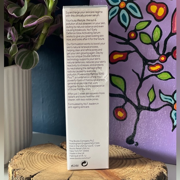 NIB No7 Early Defence GLOW ACTIVATING Serum 30ml - Picture 4 of 5